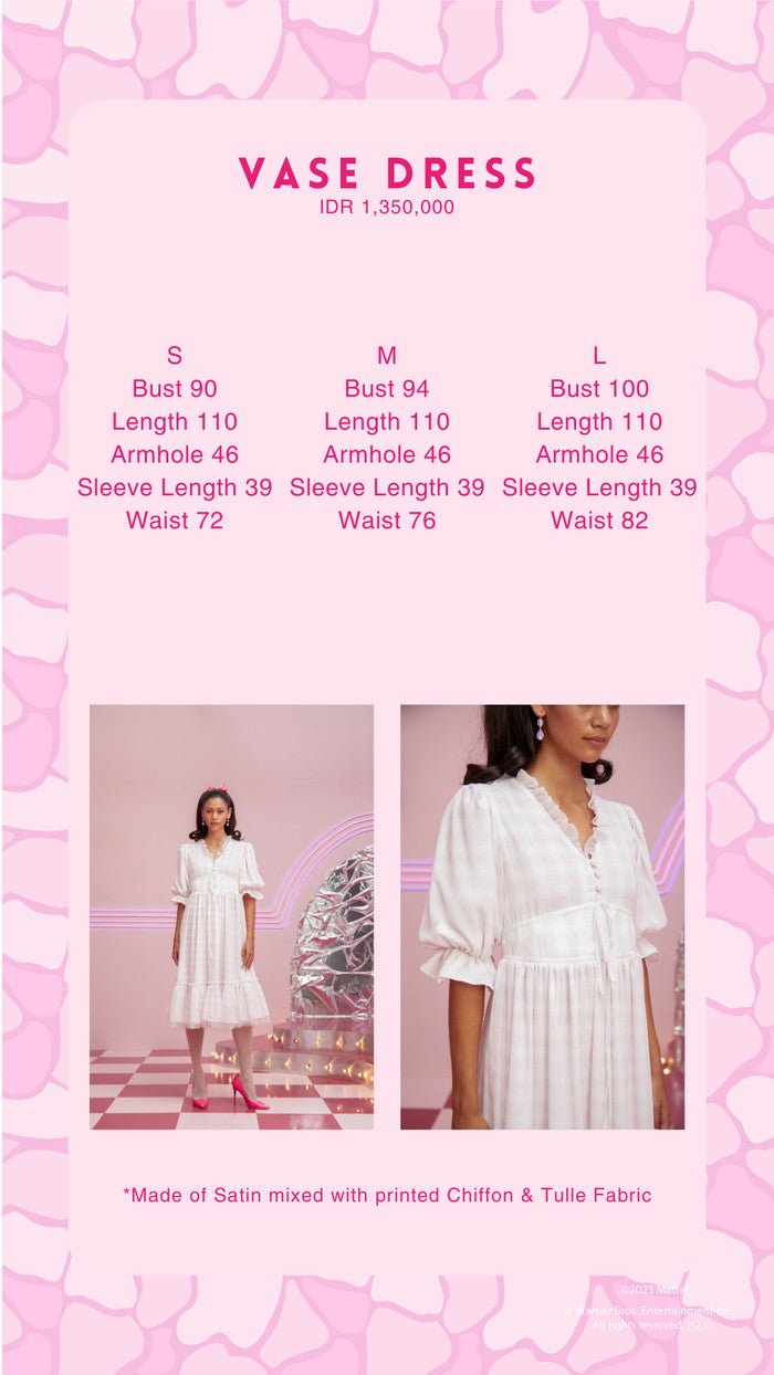 BARBIE x ARRAY - Vase Dress