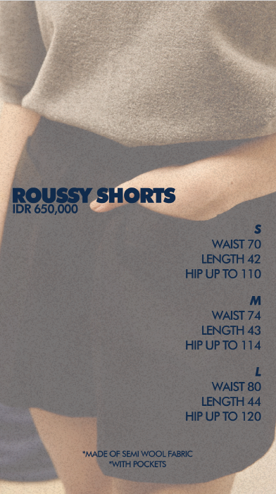 ROUSSY SHORTS