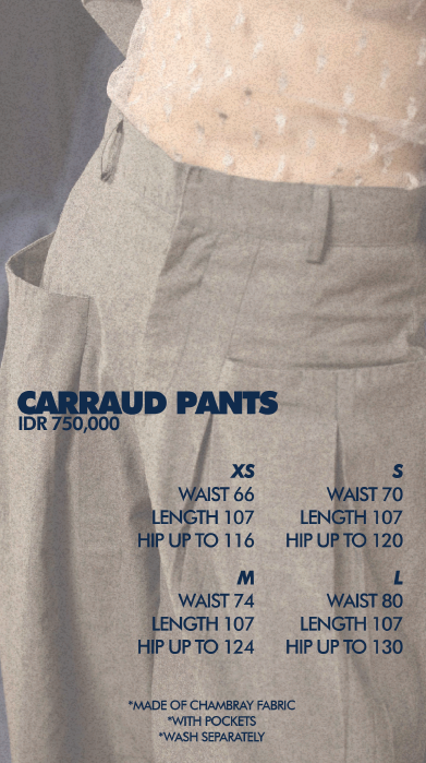 CARRAUD PANTS