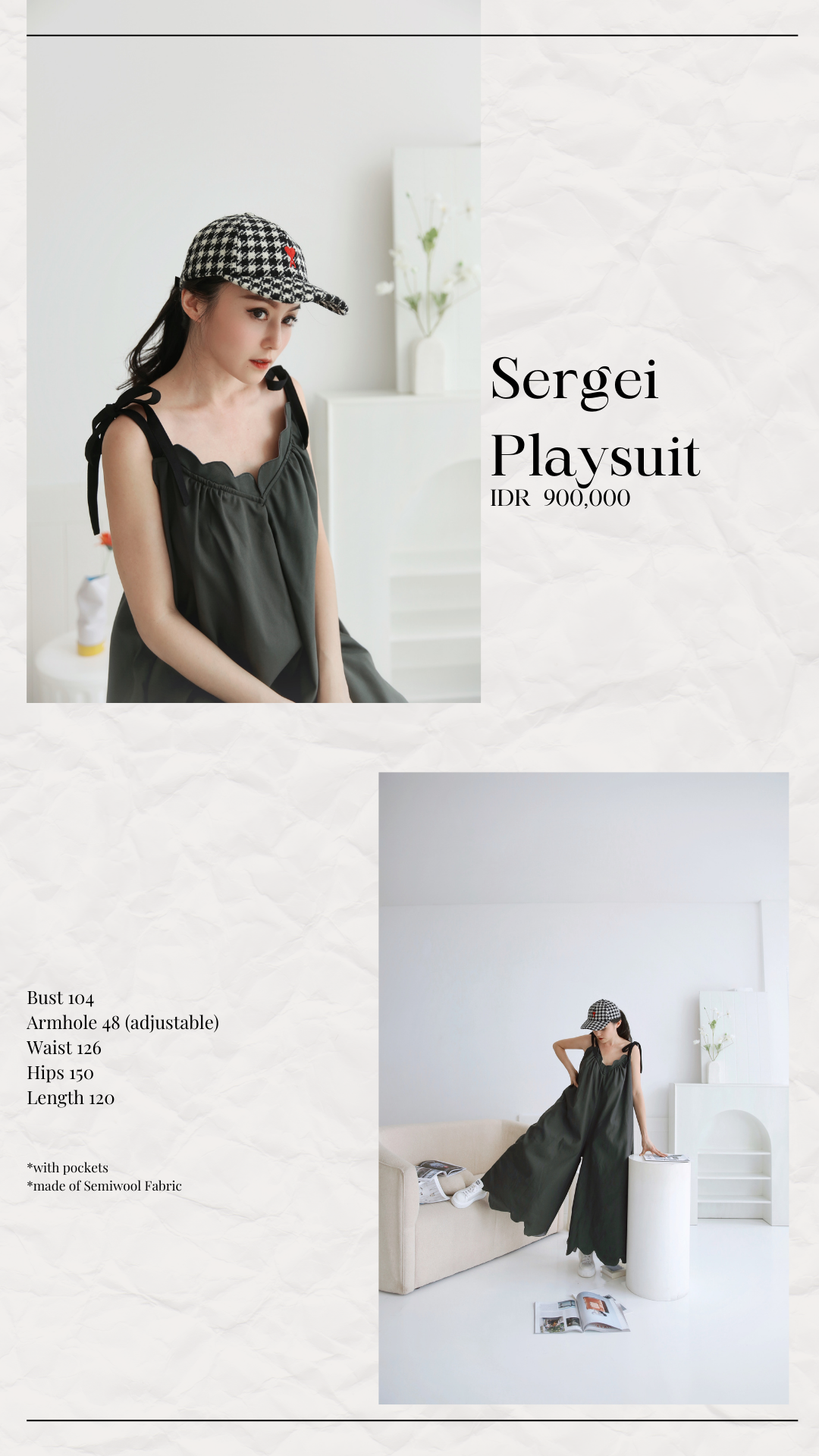 SERGEI PLAYSUIT