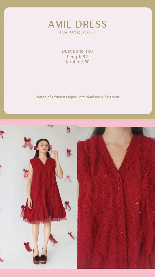 AMIE DRESS - NEW FABRIC