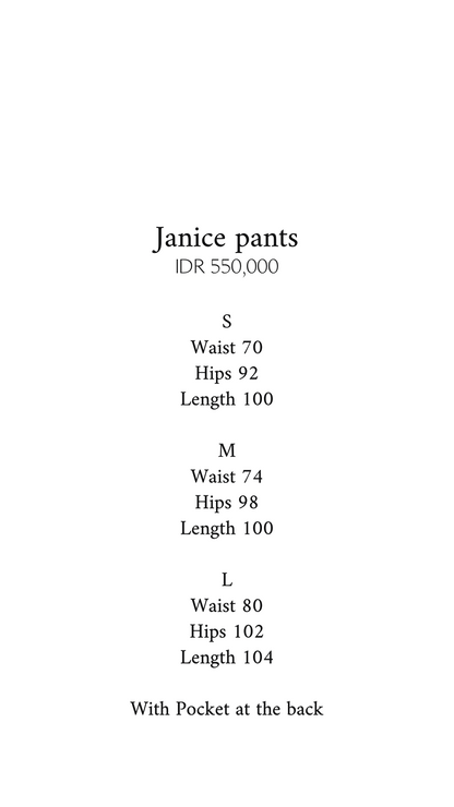 JANICE PANTS