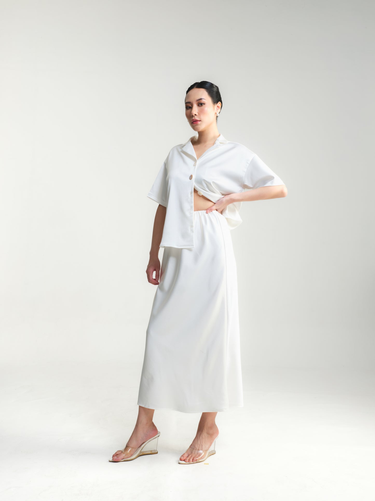 CHARMEUSE SKIRT