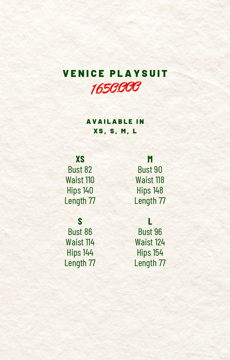 VENICE PLAYSUIT (ARRAY RESORT COLLECTION)