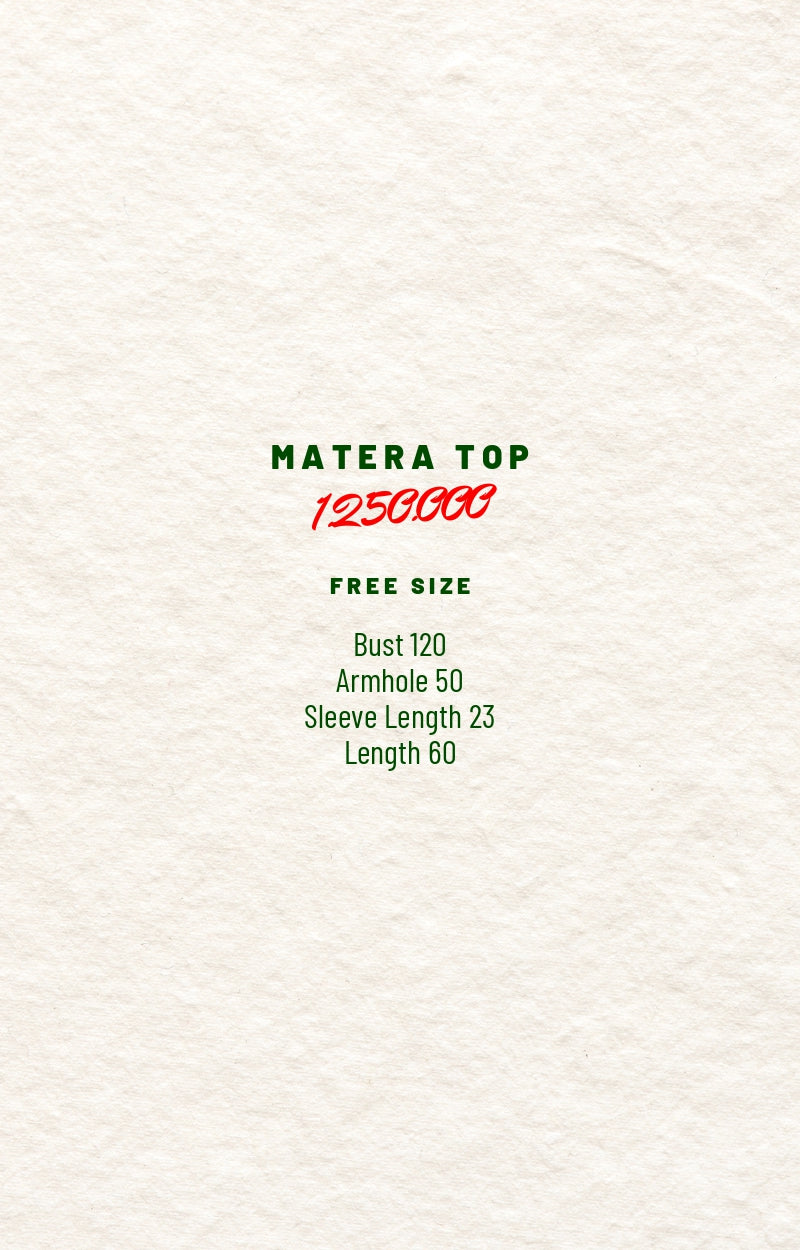 MATERA TOP (ARRAY RESORT COLLECTION)