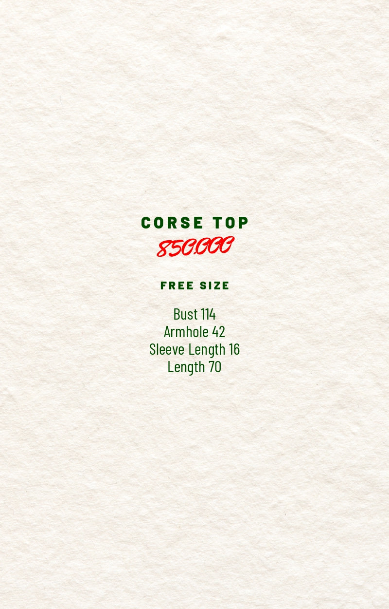 CORSE TOP (ARRAY RESORT COLLECTION)
