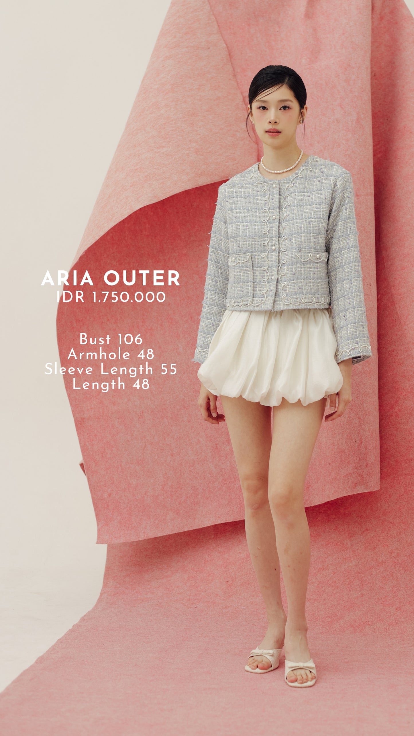 Aria Outer in Pink (ARRAY JULY 2025)