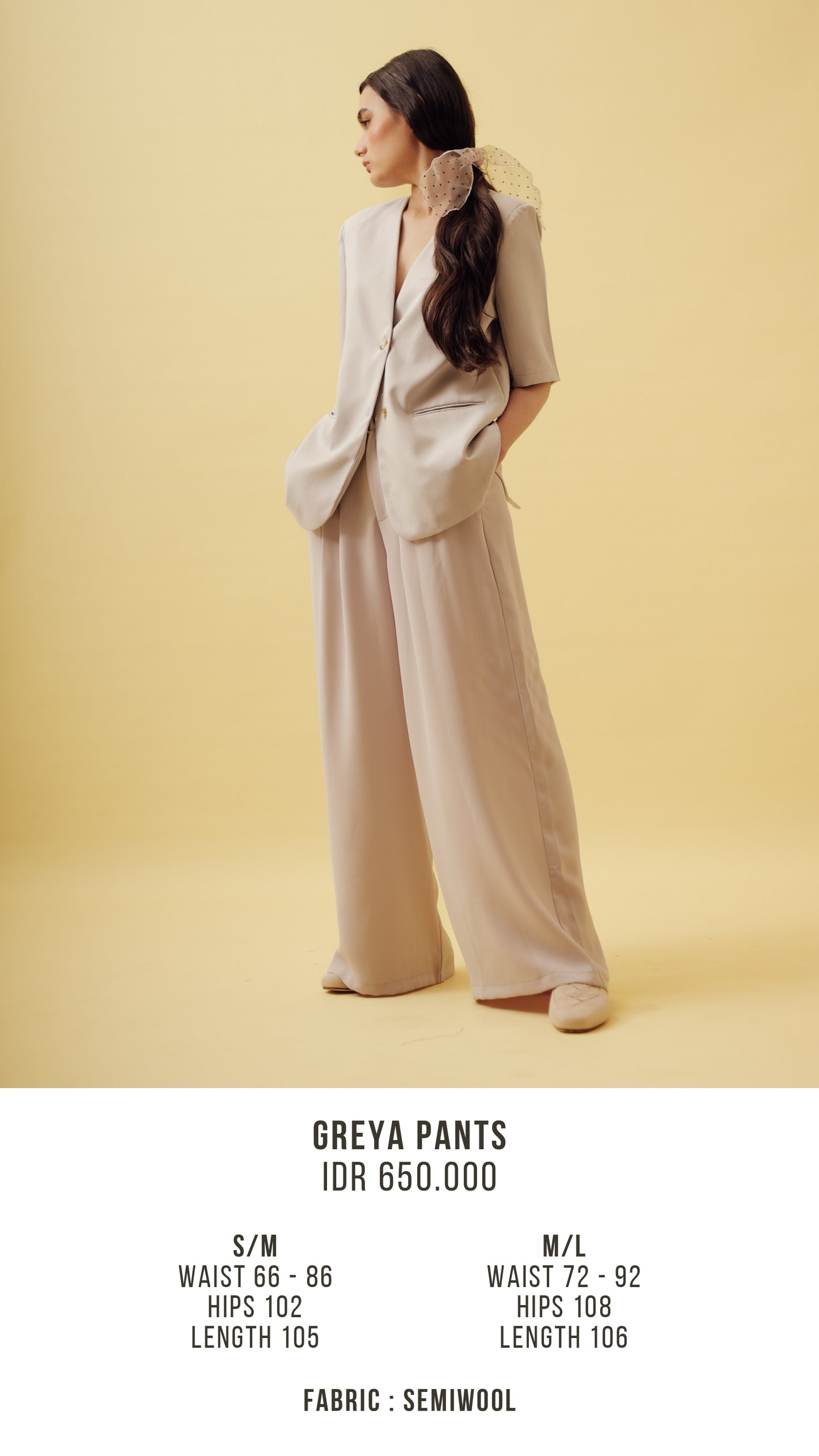 GREYA PANTS (DAY OFF BASHA 2025)