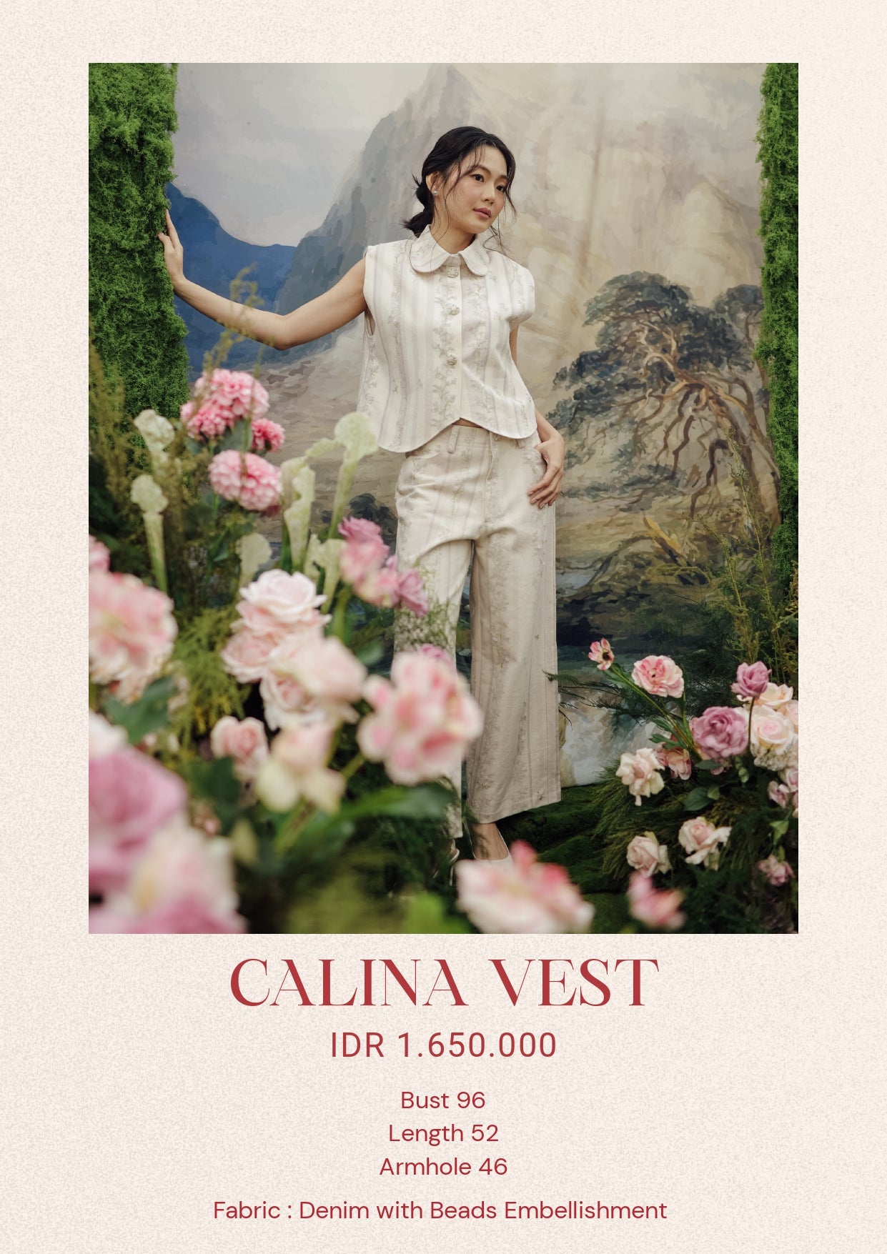 CALINA VEST (ARRAY WALK IN THE GARDEN)