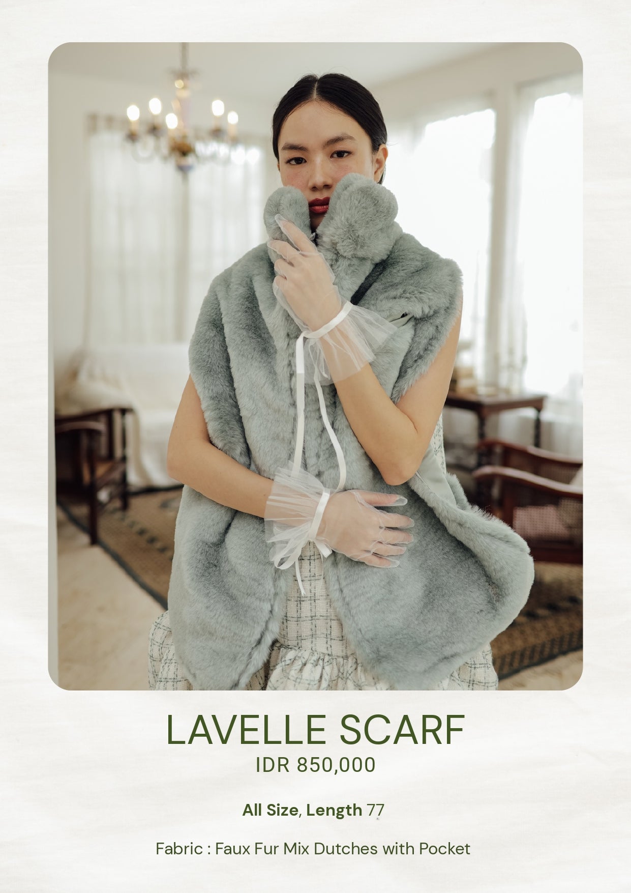 LAVELLE SCARF (ARRAY RIGHT ON SPRING)