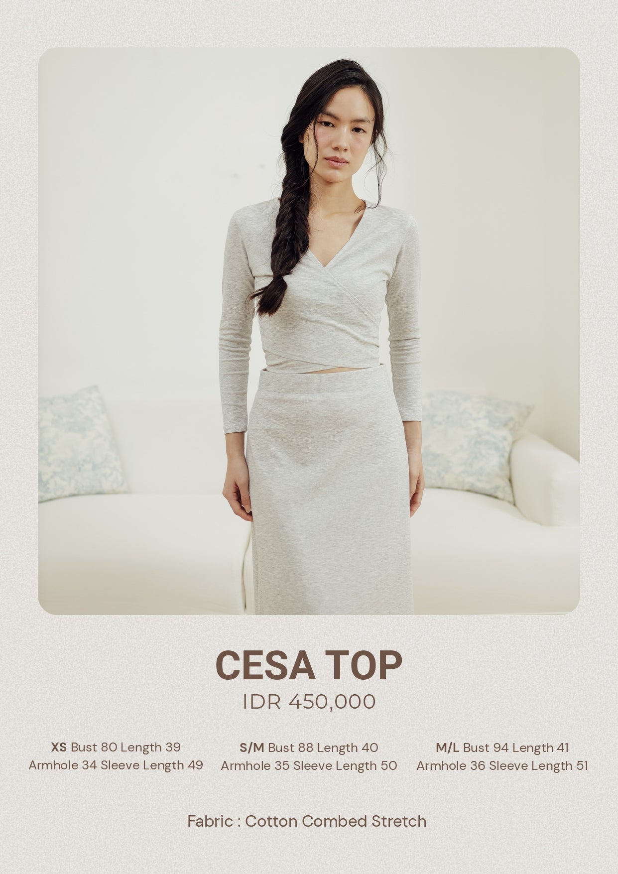CESA TOP (DAY OFF CASUAL ESCAPE)