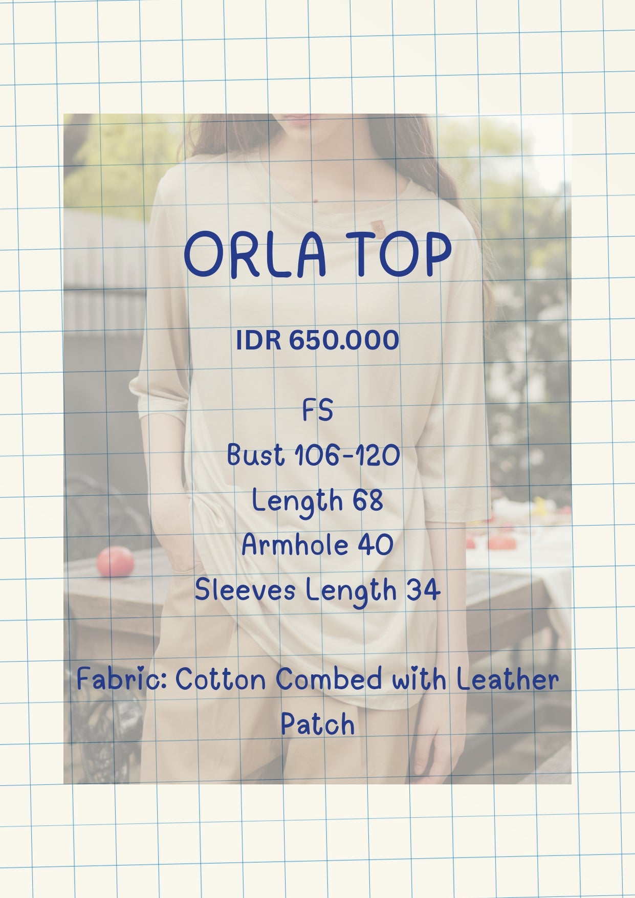 ORLA TOP (DAY OFF SERENE)