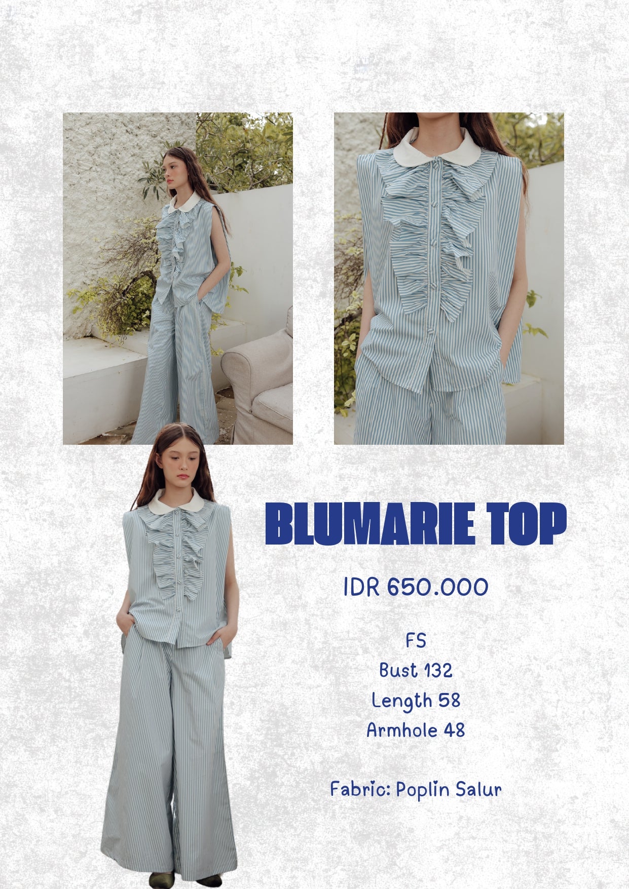 BLUMARIE TOP (DAYOFF TALE OF SERENE)