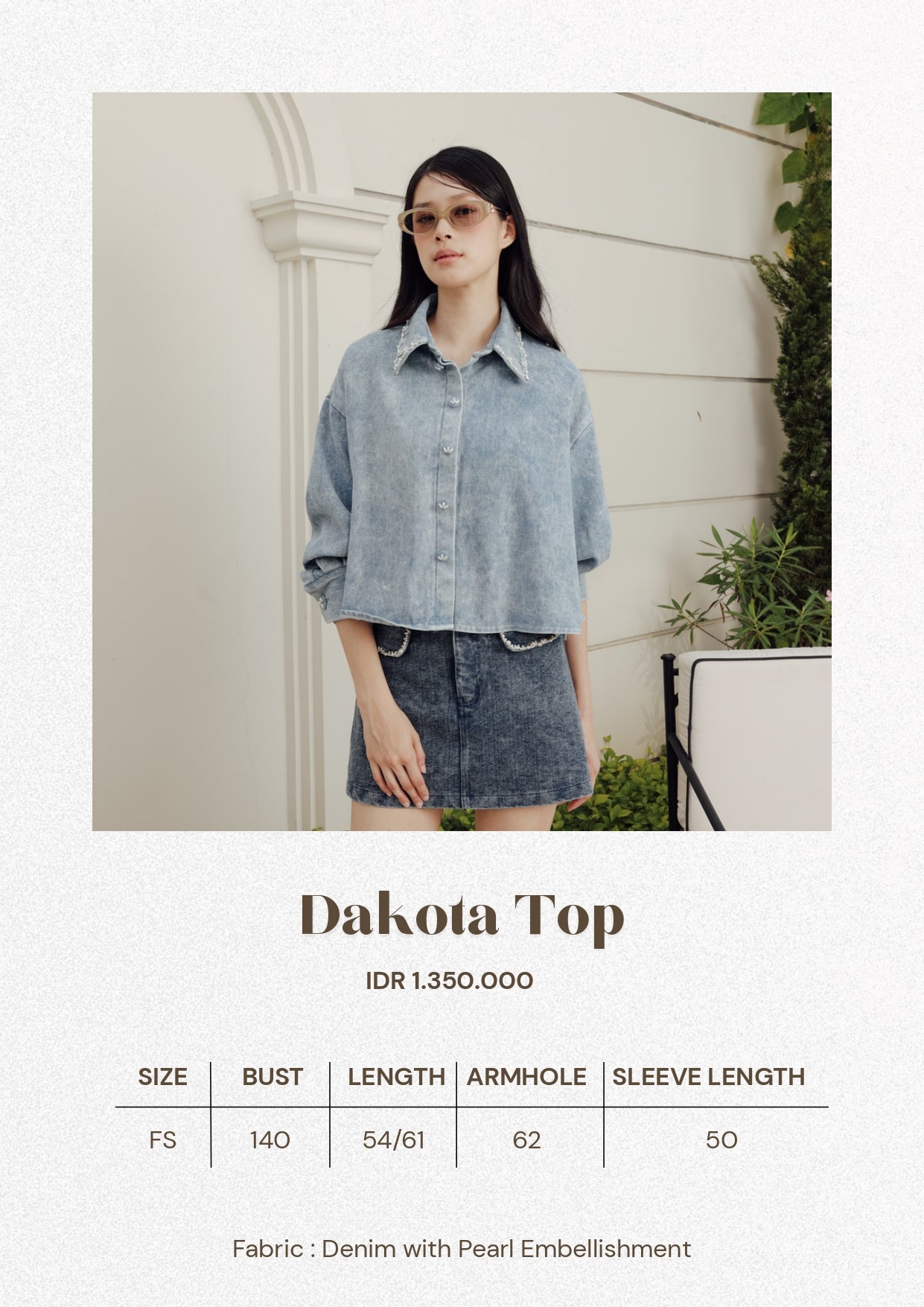 DAKOTA TOP (ARRAY HEIRLOOM LEGACY)