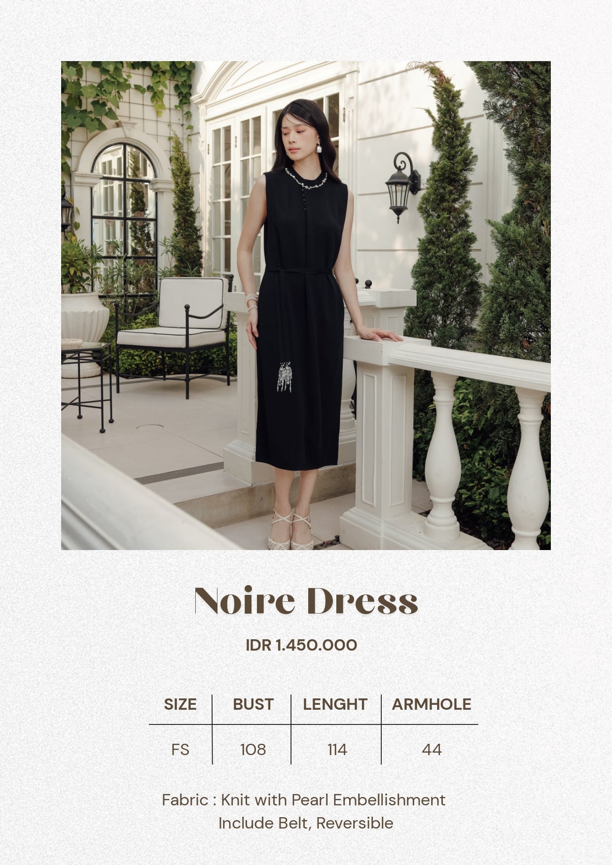 NOIRE DRESS (ARRAY HEIRLOOM LEGACY)