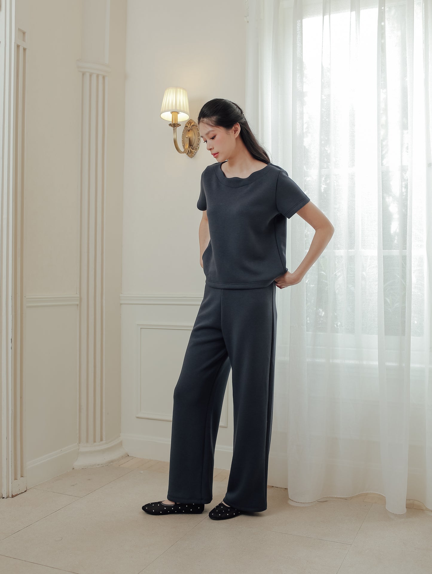 QIBY PANTS (DAYOFF PURE EASE)