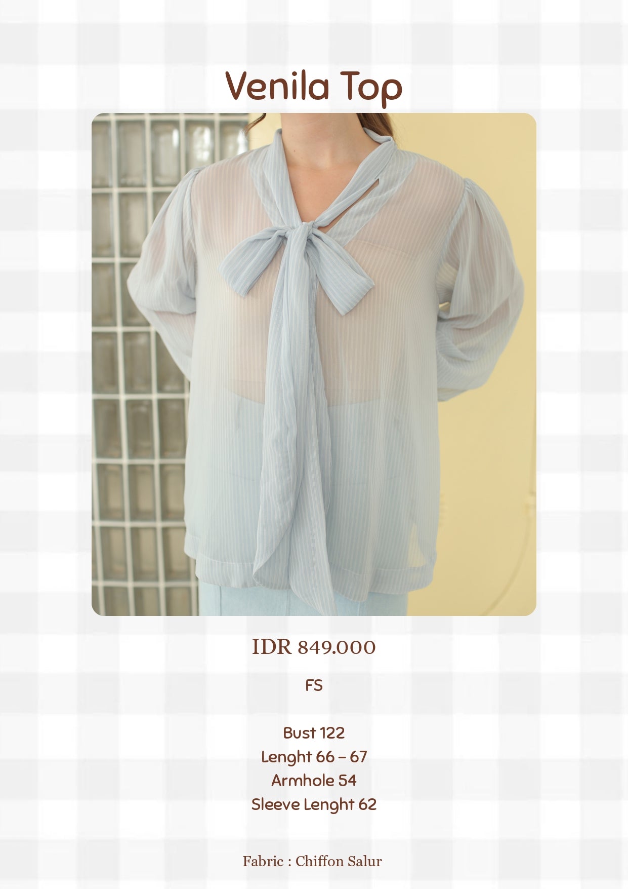 VENILA TOP (DAY OFF SOFT SHIFT)