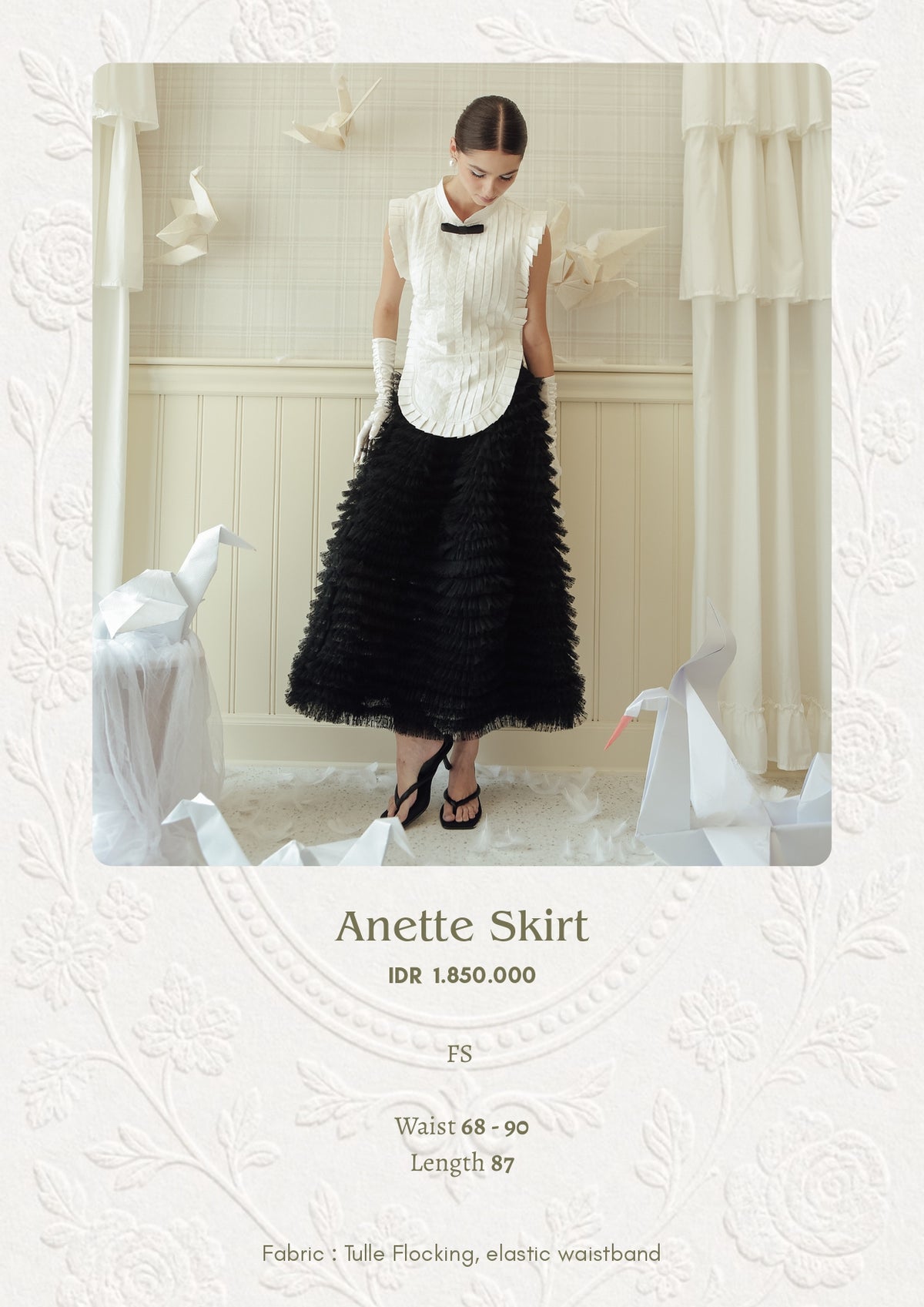 ANETTE SKIRT (ARRAY A SWAN'S TALE)