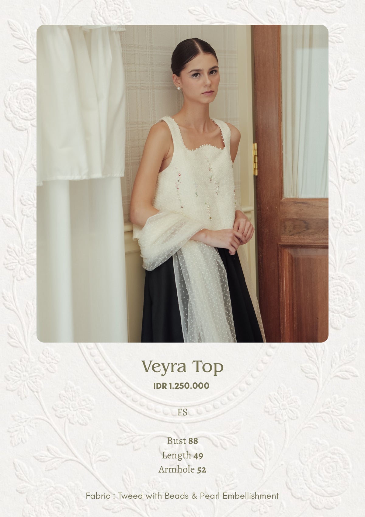 VEYRA TOP (ARRAY A SWAN'S TALE)