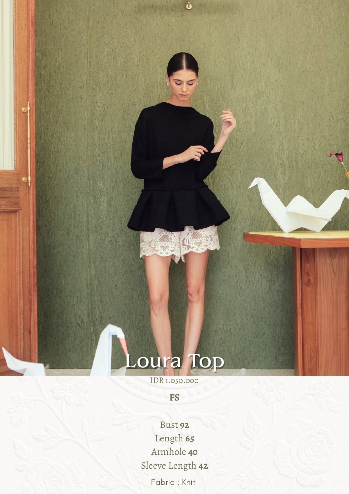 LOURA TOP (ARRAY ONCE SHE WAS)