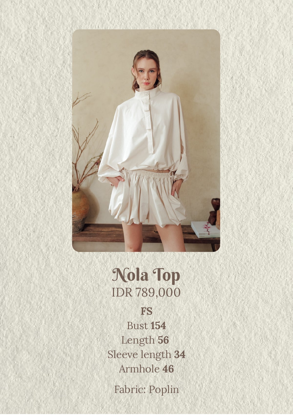 NOLA TOP (DAYOFF IN BETWEEN)