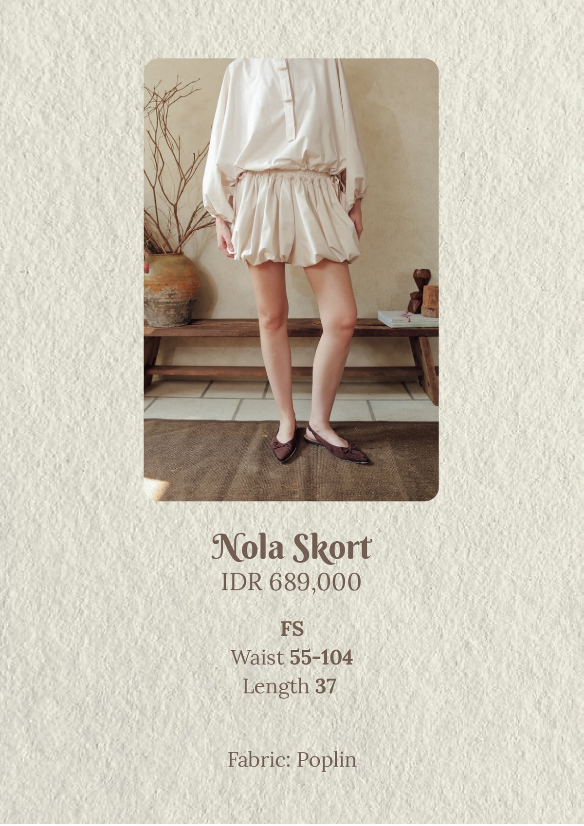 NOLA SKORT (DAYOFF IN BETWEEN)