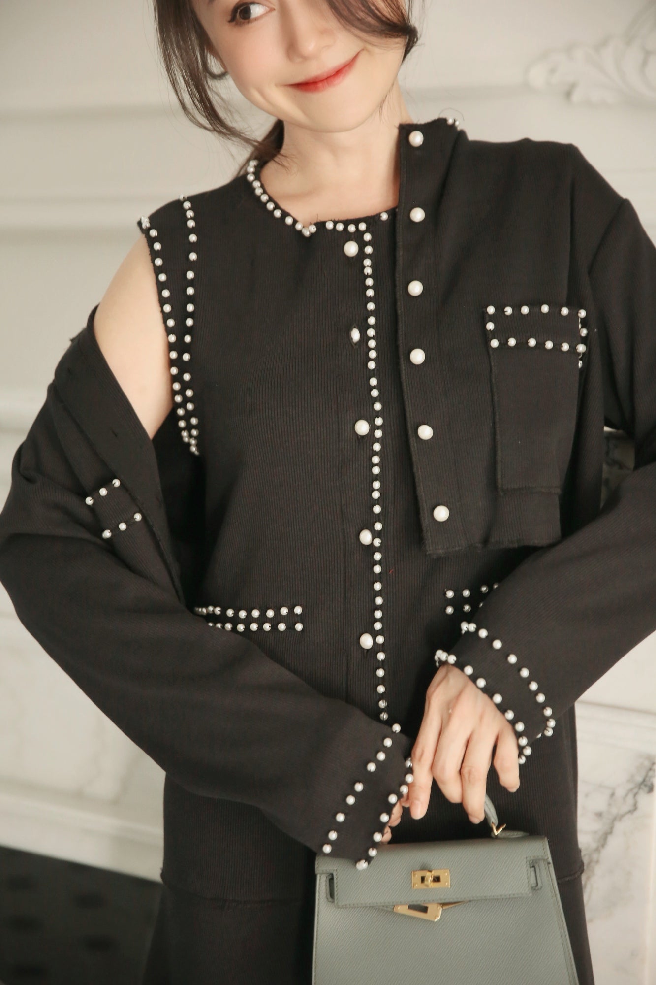 CASSIA DRESS - BLACK