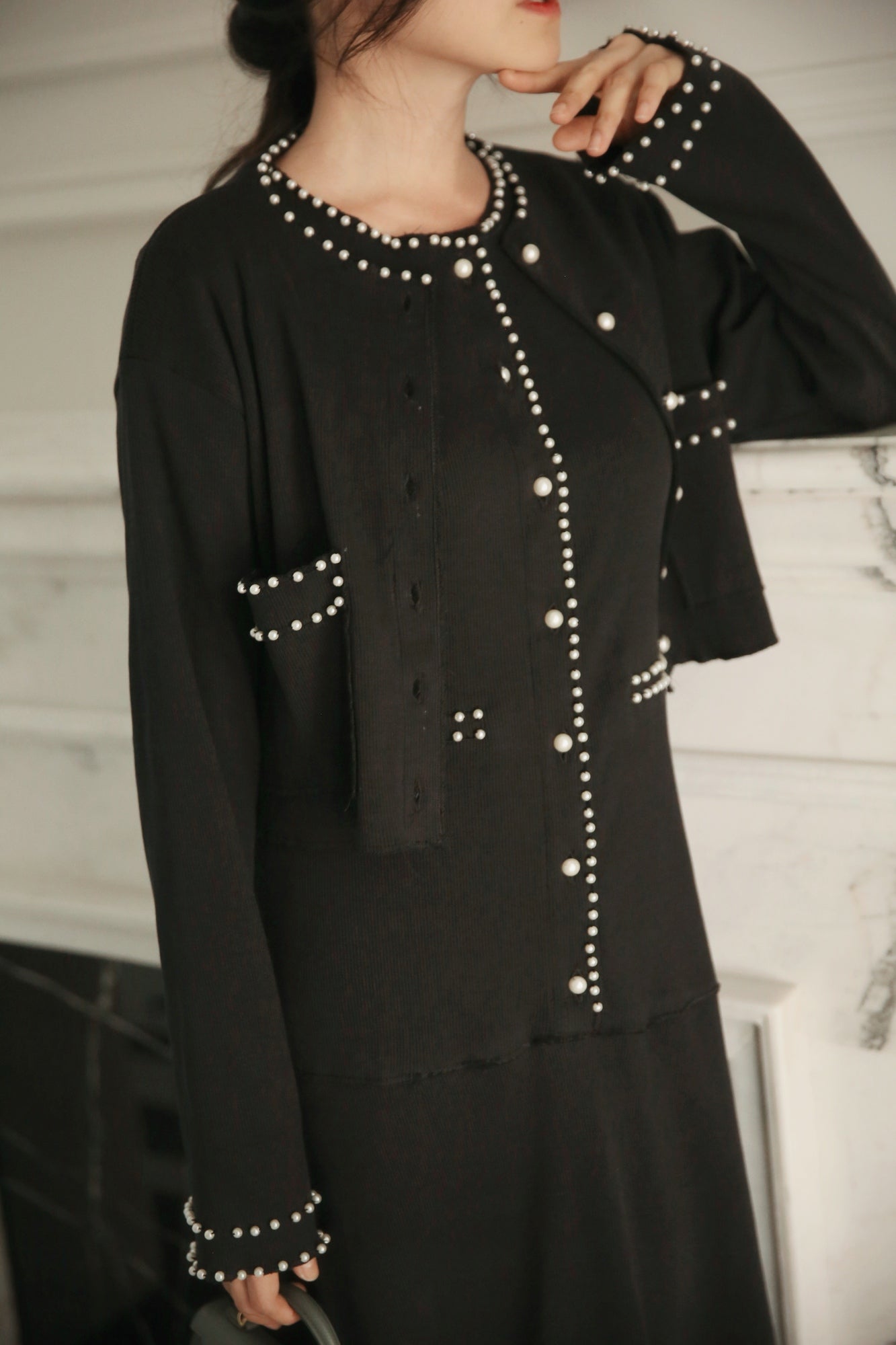 CASSIA DRESS - BLACK