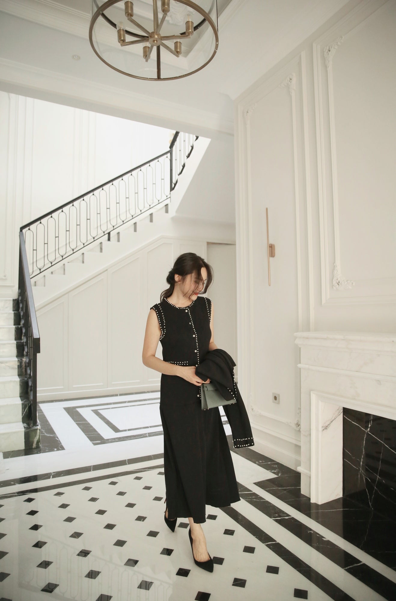 CASSIA DRESS - BLACK