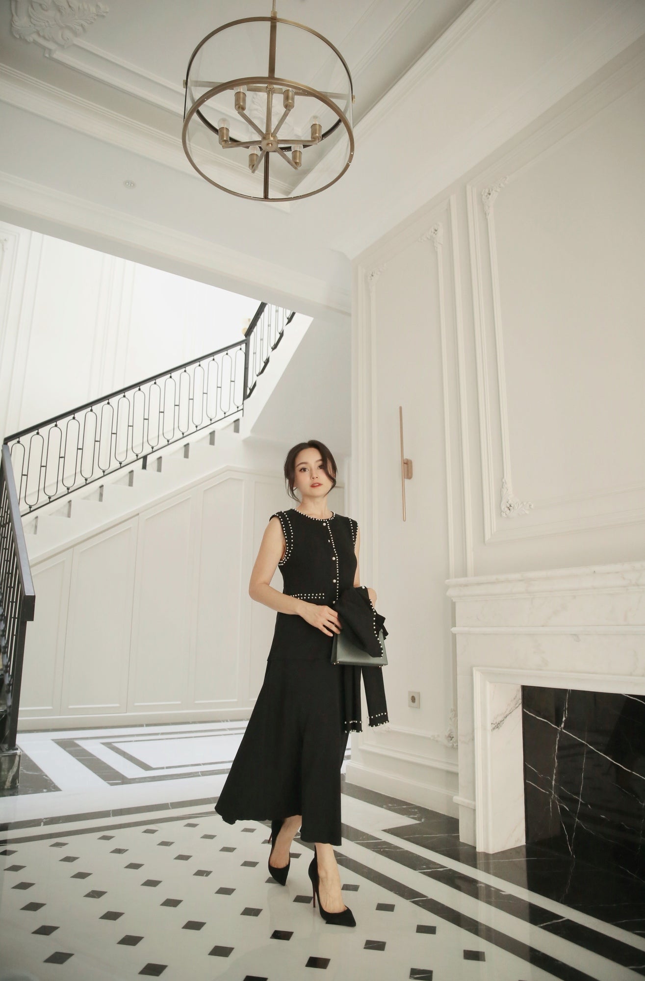 CASSIA DRESS - BLACK