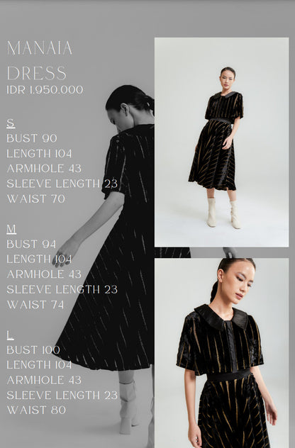 Manaia Dress - Black