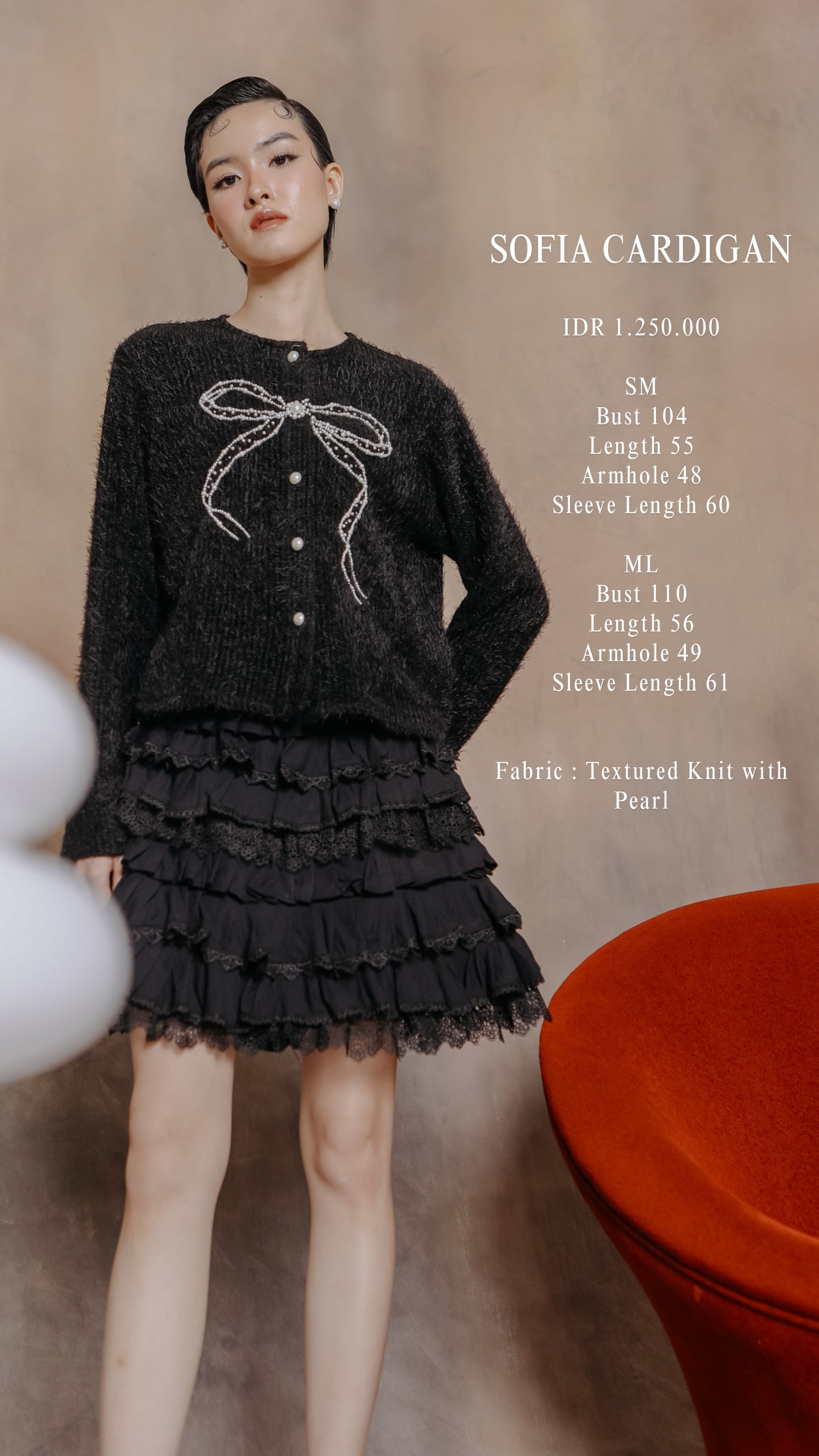 SOFIA CARDIGAN (ARRAY OCT COLLECTION)