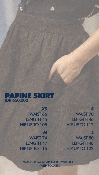 PAPINE SKIRT