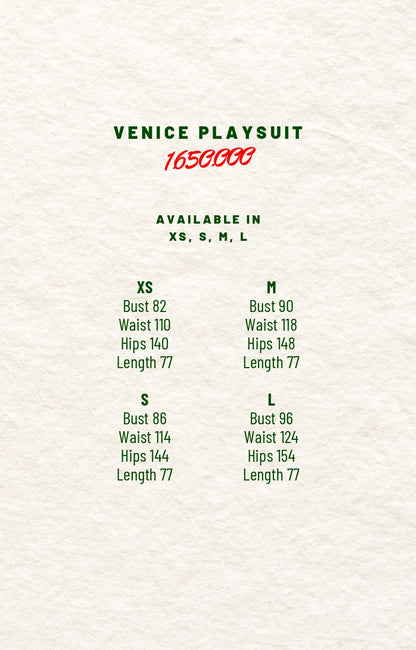 VENICE PLAYSUIT (ARRAY RESORT COLLECTION)