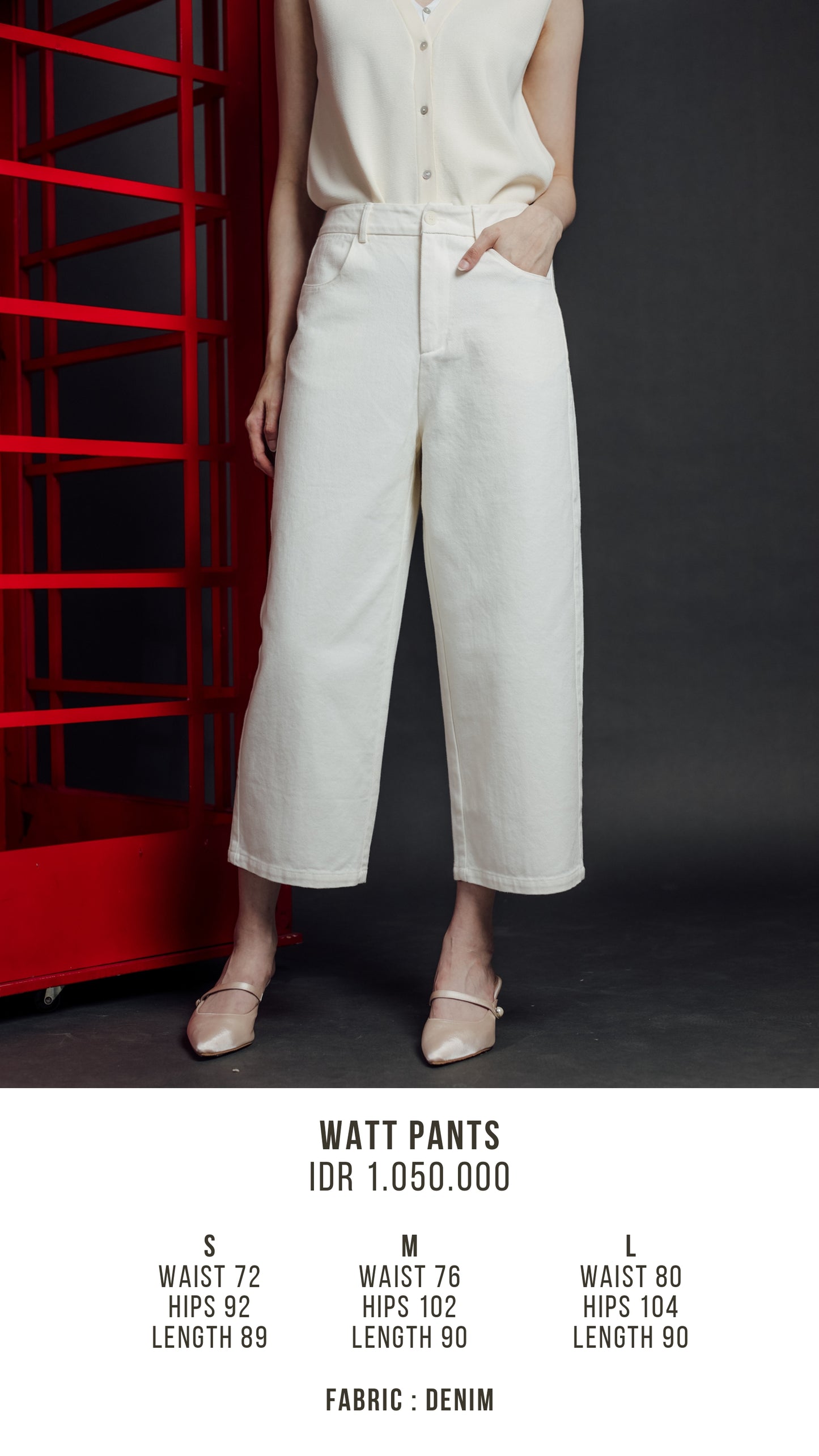 WATT PANTS (ESSENTIALS BASHA 2025)