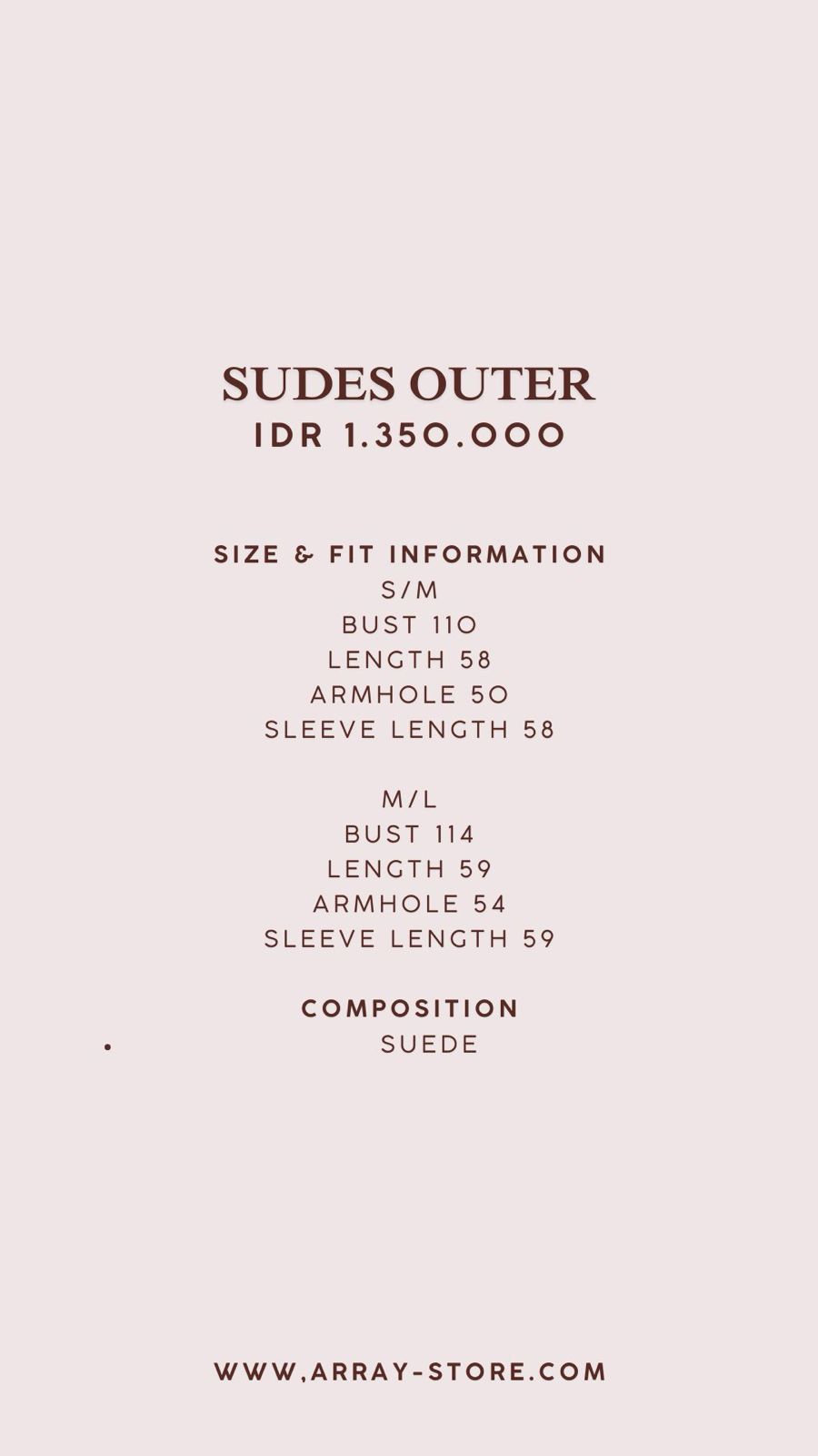 SUDES OUTER (ARRAY PIFW 2025)