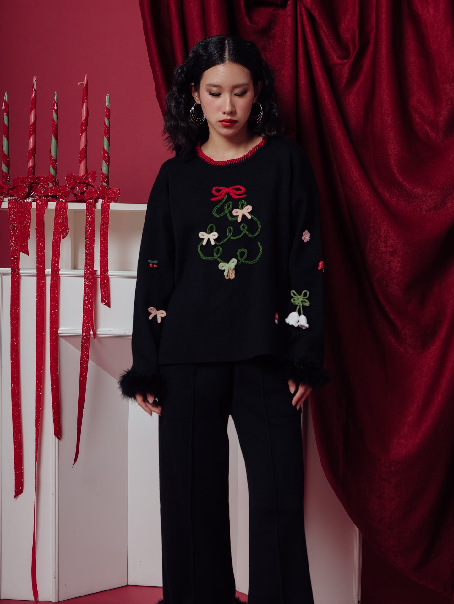 CAROL TOP (ARRAY HOLIDAY COLLECTION)