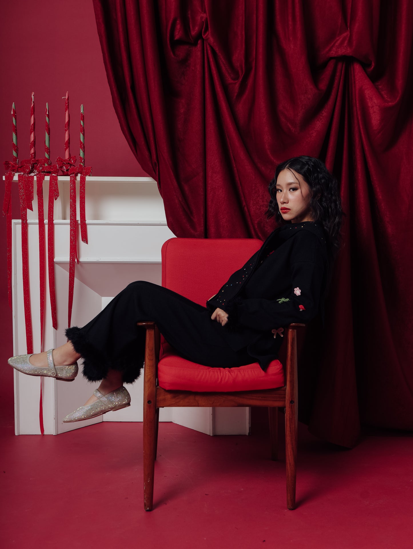 CAROL PANTS (ARRAY HOLIDAY COLLECTION)