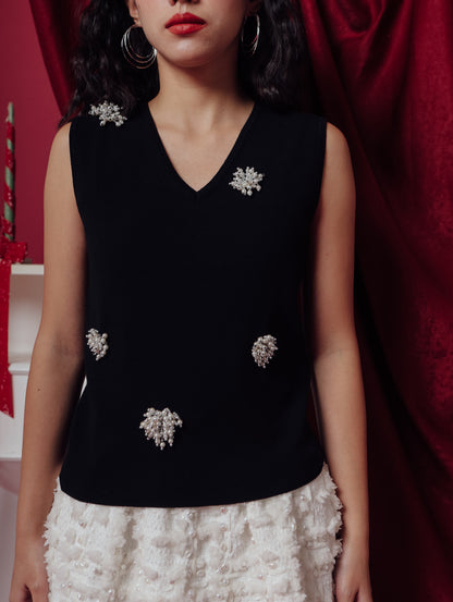 FROSTINE TOP (ARRAY HOLIDAY COLLECTION)