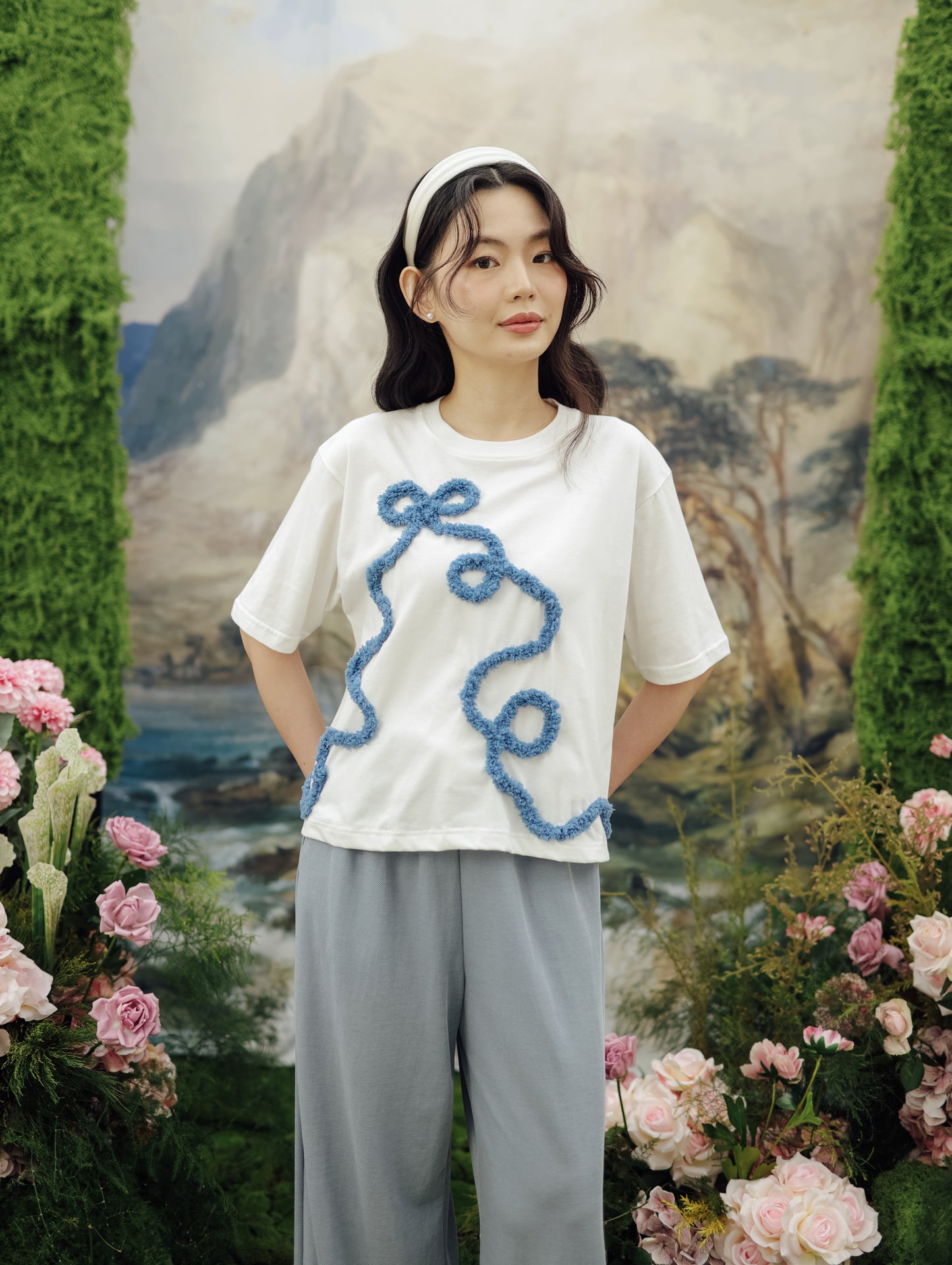 BRENIE TOP (DAY OFF RIBBONED IN LOVE)