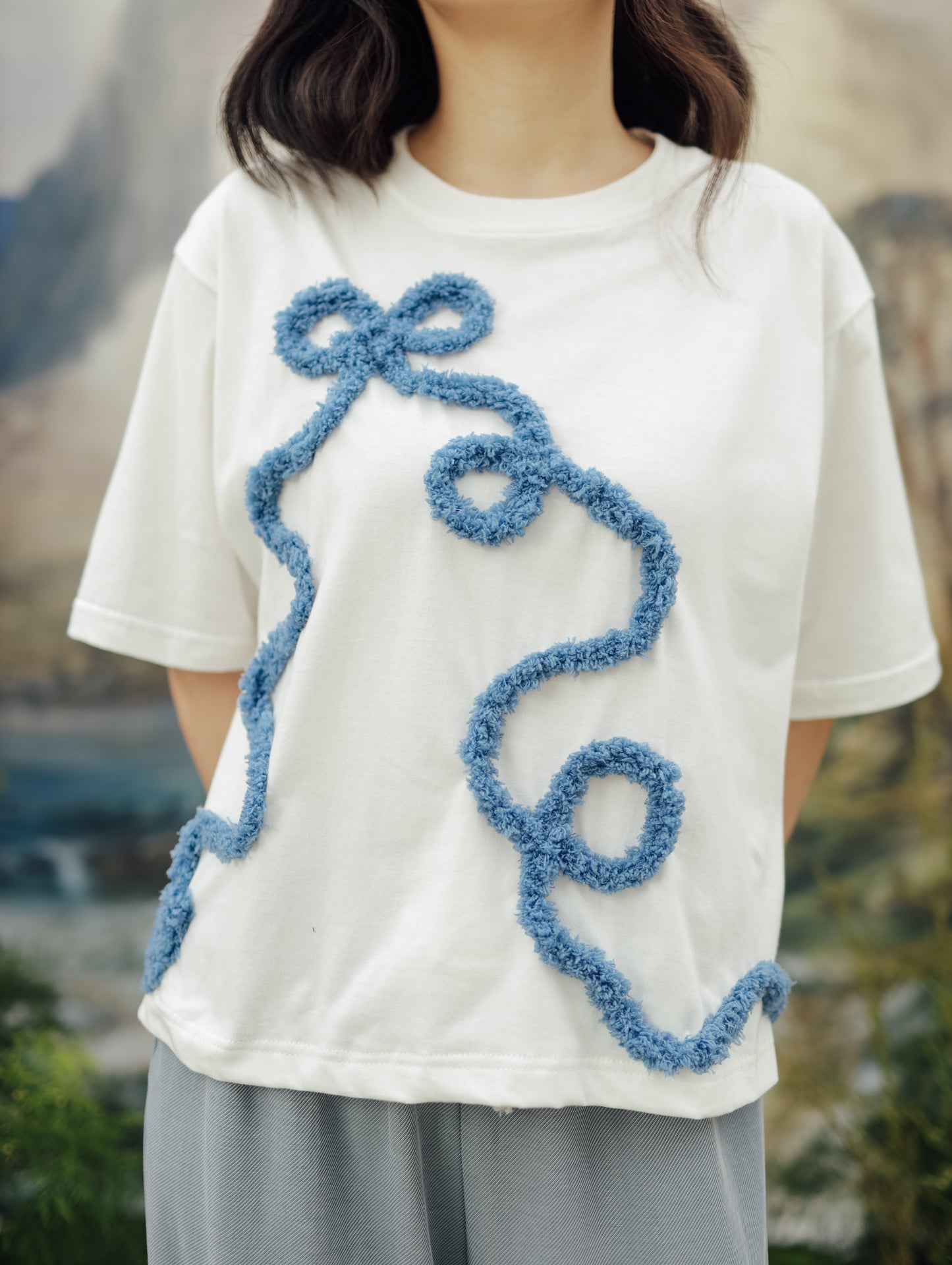 BRENIE TOP (DAY OFF RIBBONED IN LOVE)