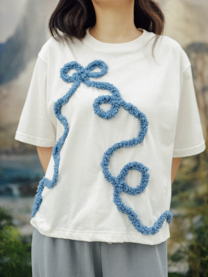 BRENIE TOP (DAY OFF RIBBONED IN LOVE)