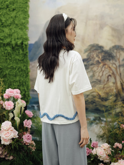 BRENIE TOP (DAY OFF RIBBONED IN LOVE)