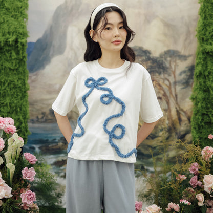 BRENIE TOP (DAY OFF RIBBONED IN LOVE)