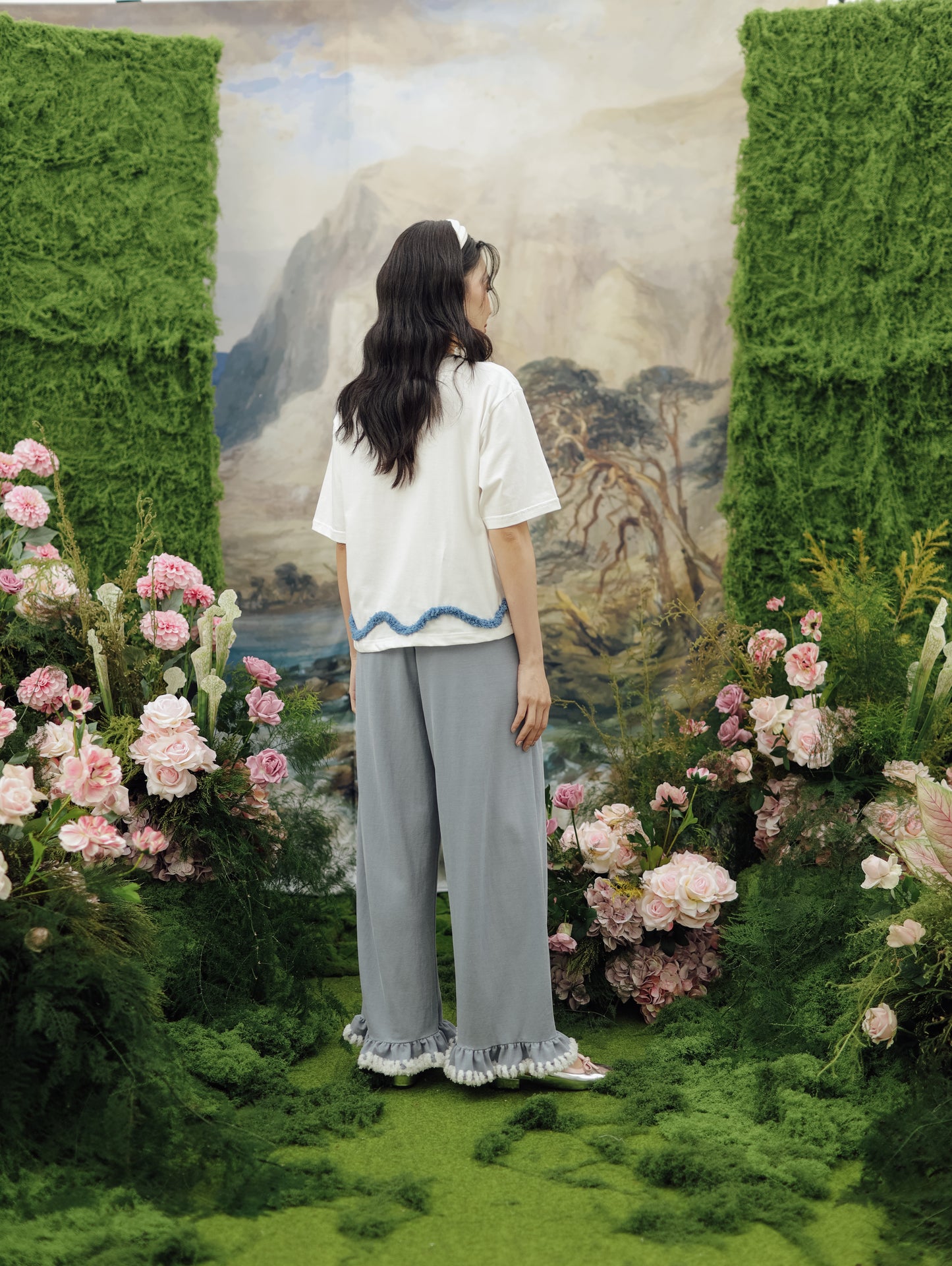 BRENIE PANTS (DAY OFF RIBBONED IN LOVE)