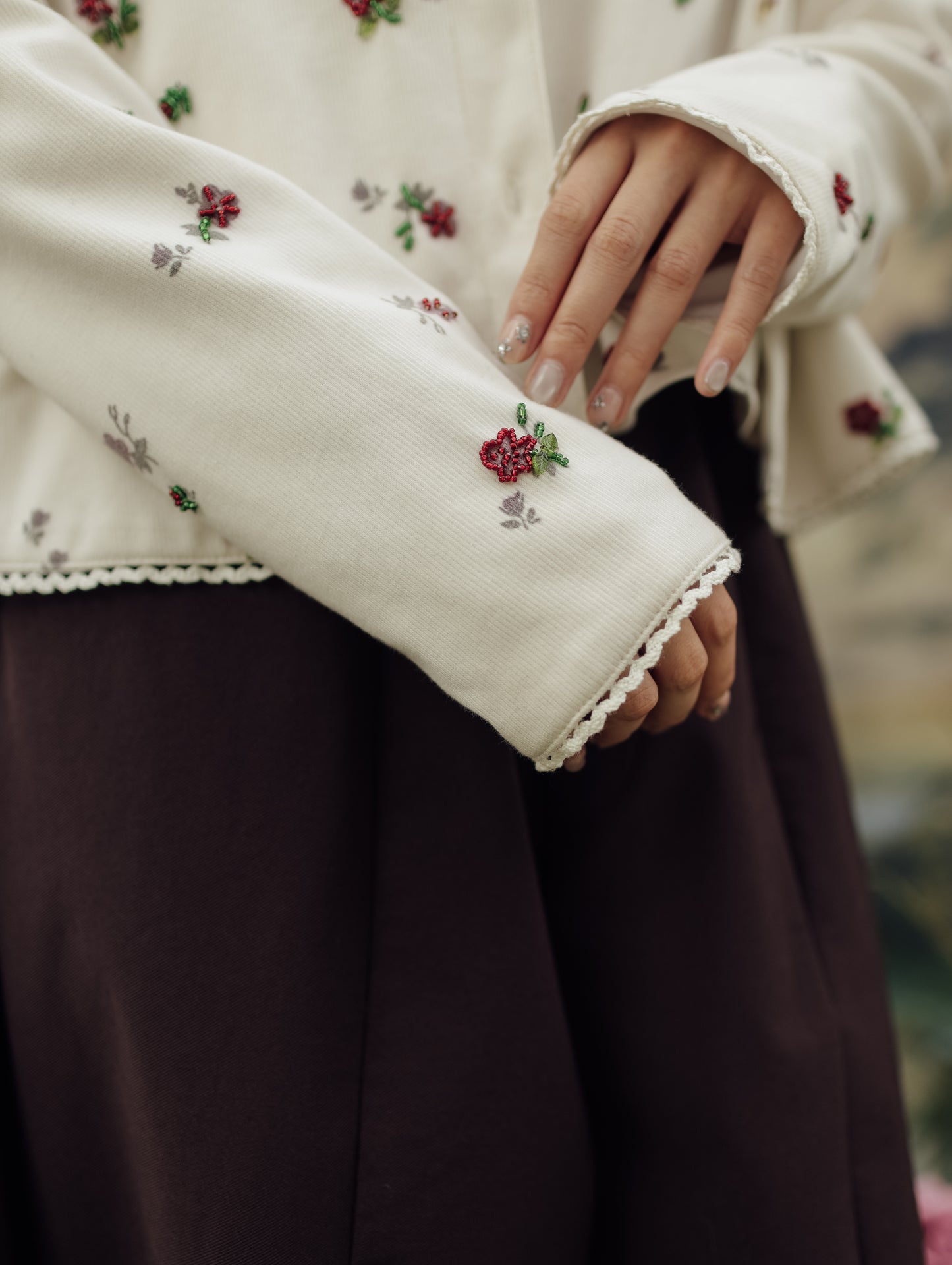 NOA CARDIGAN (ARRAY WALK IN THE GARDEN)