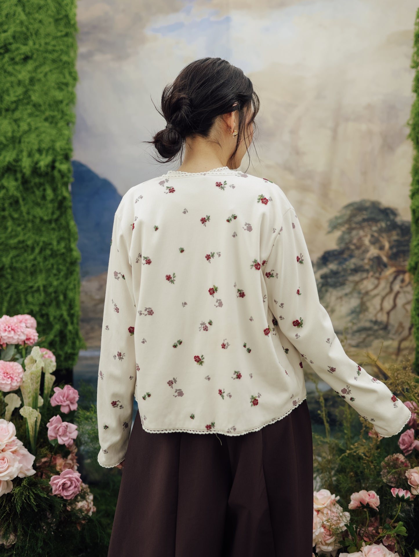 NOA CARDIGAN (ARRAY WALK IN THE GARDEN)