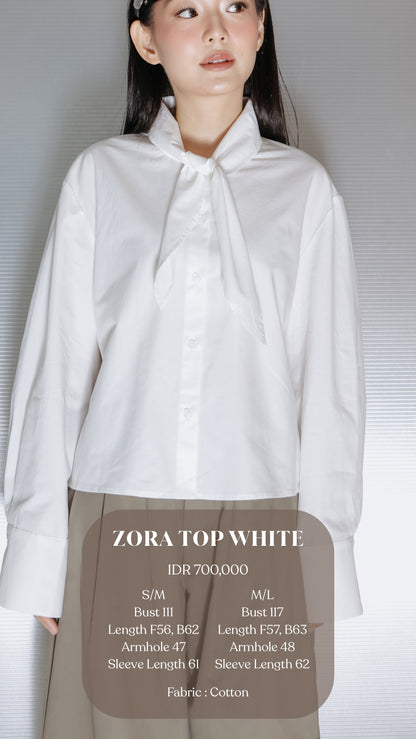 ZORA TOP WHITE (DAY OFF FEB'26)