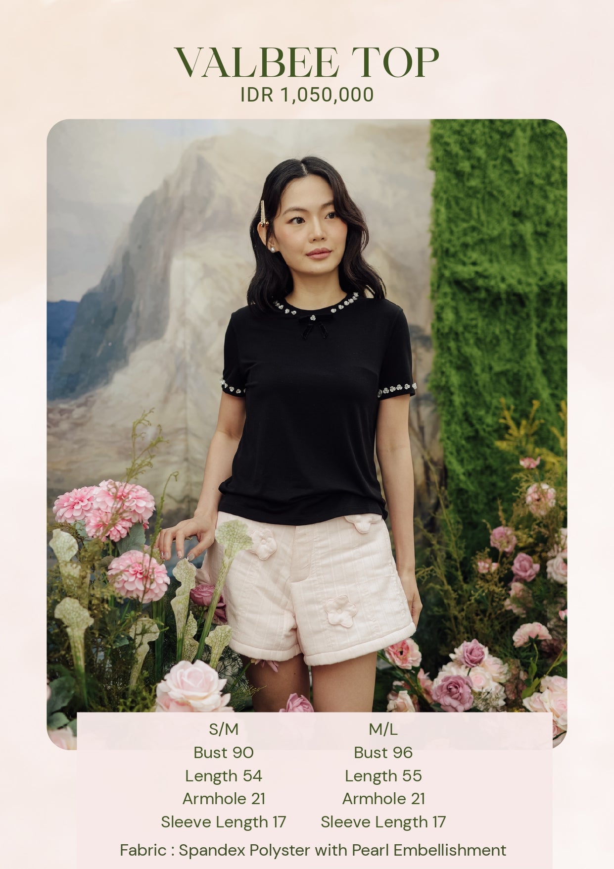 VALBEE TOP (ARRAY THE GENTLE HARVEST)