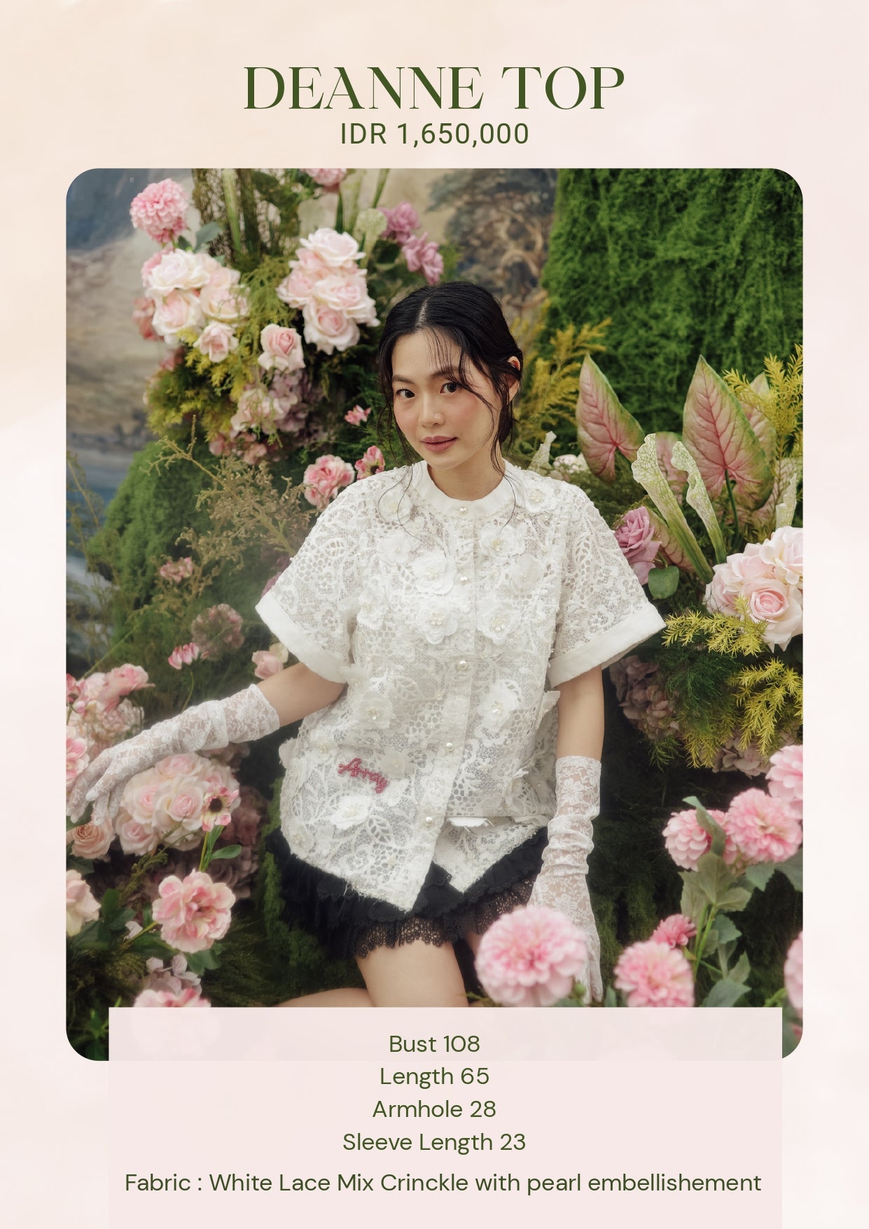 DEANNE TOP (ARRAY THE GENTLE HARVEST)